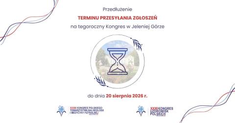 Przedłużenie terminu przesyłania zgłoszeń na tegoroczny Konges w Jeleniej Górze do 20 sierpnia 2026 r.